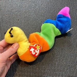 Vintage TY Beanie Baby “Inch” 4th Generation Hang Tag